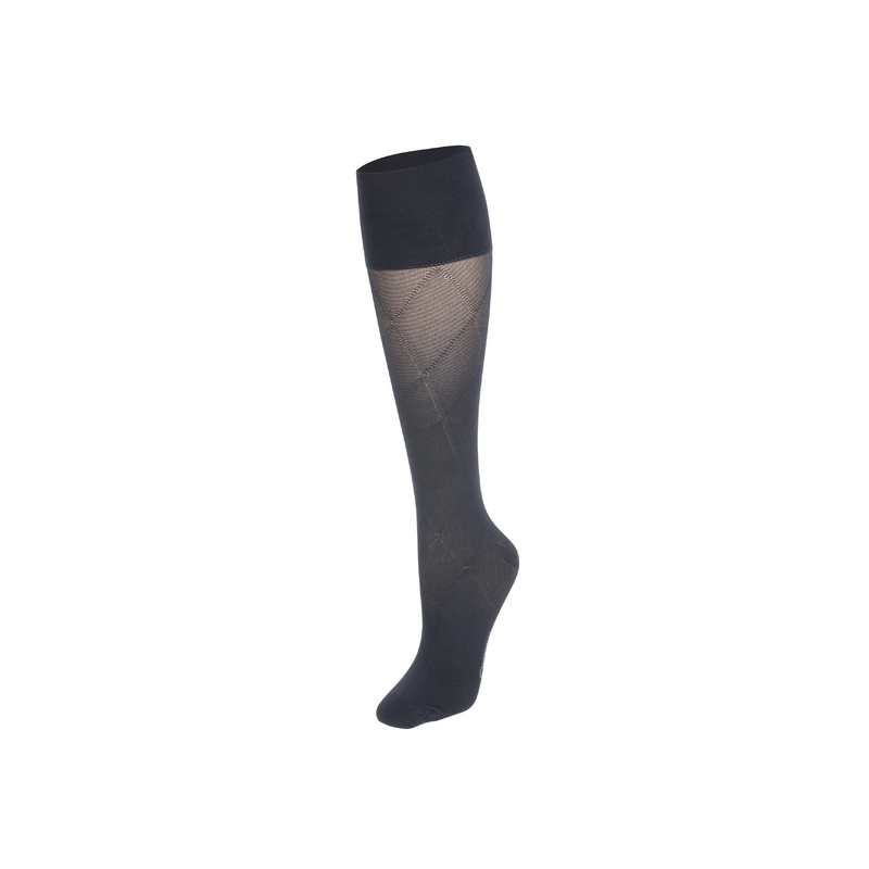 VenoFlex Kokoon Absolu Chaussettes - Noir losanges