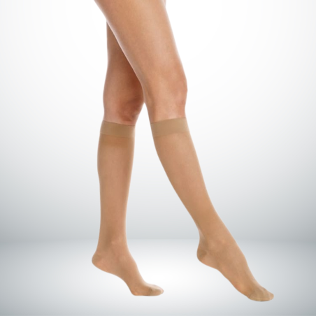Chaussettes Femme Transparent Dynaven - Beige foncé Chaussettes Femme Transparent Dynaven - Beige foncé