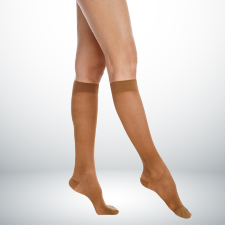 Chaussettes Femme Transparent Dynaven - Beige bronzant Chaussettes Femme Transparent Dynaven - Beige bronzant