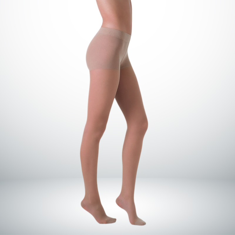 collant de compression dynaven transparent femme - Beige clair