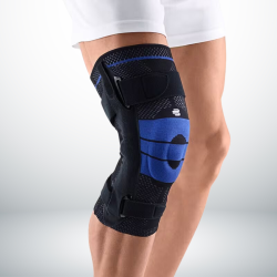 GenuTrain S Genouillère ligamentaire - noir