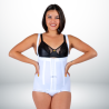 Ceinture haute EC/032 Fermeture centrale Ceinture  - Blanc