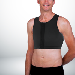 Boléro Homme Brassière noire