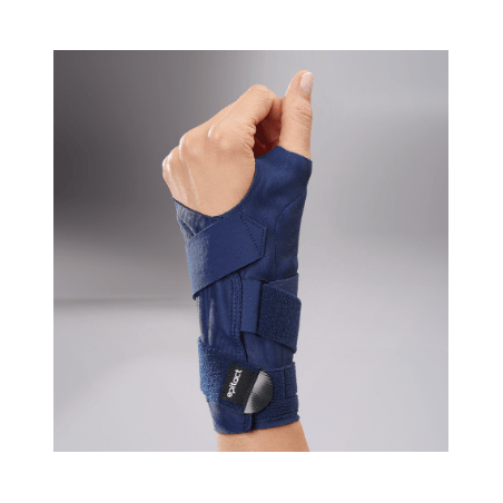 L'orthèse de repos Carp'Immo immobilise efficacement votre poignet pendant le sommeil L'orthèse de repos Carp'Immo immobilise efficacement votre poignet pendant le sommeil